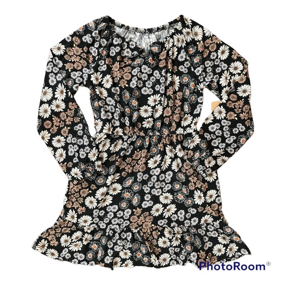 NWT Bixby Nomad Girls Adeline Tie Flounce Dress